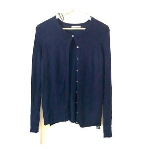 Zara Knit Cardigan with Button Detailed Sleeves.